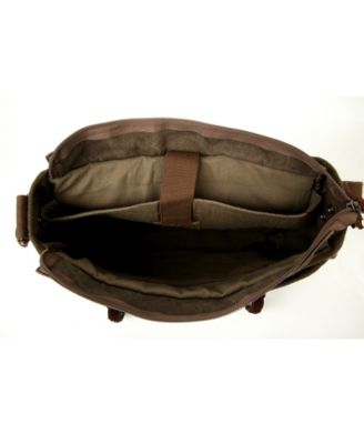 Silver Road Canvas Messenger Bag