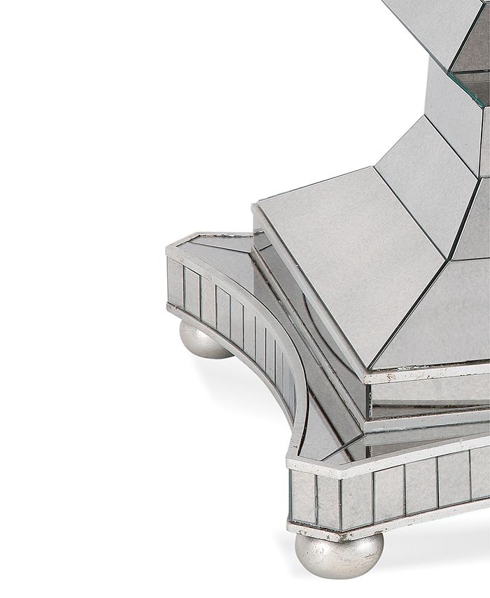 Furniture Moiselle 54" Glass Top Round Dining Table Macy's