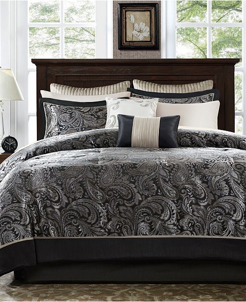 Addison Park Aubrey Queen 9 Pc Comforter Set Reviews Bed In A