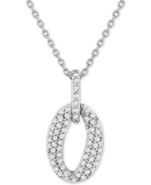 image of Diamond Pave Oval 18