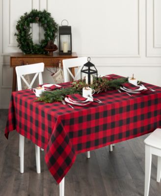 Elrene - Farmhouse Living Buffalo Check Tablecloth
