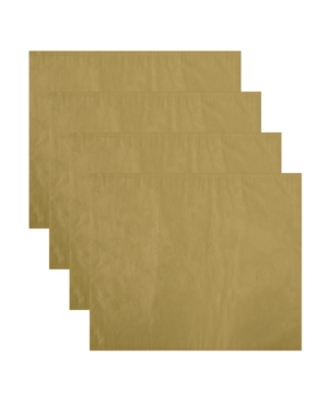 Elrene Poinsettia Elegance Jacquard Holiday Placemat Set of 4