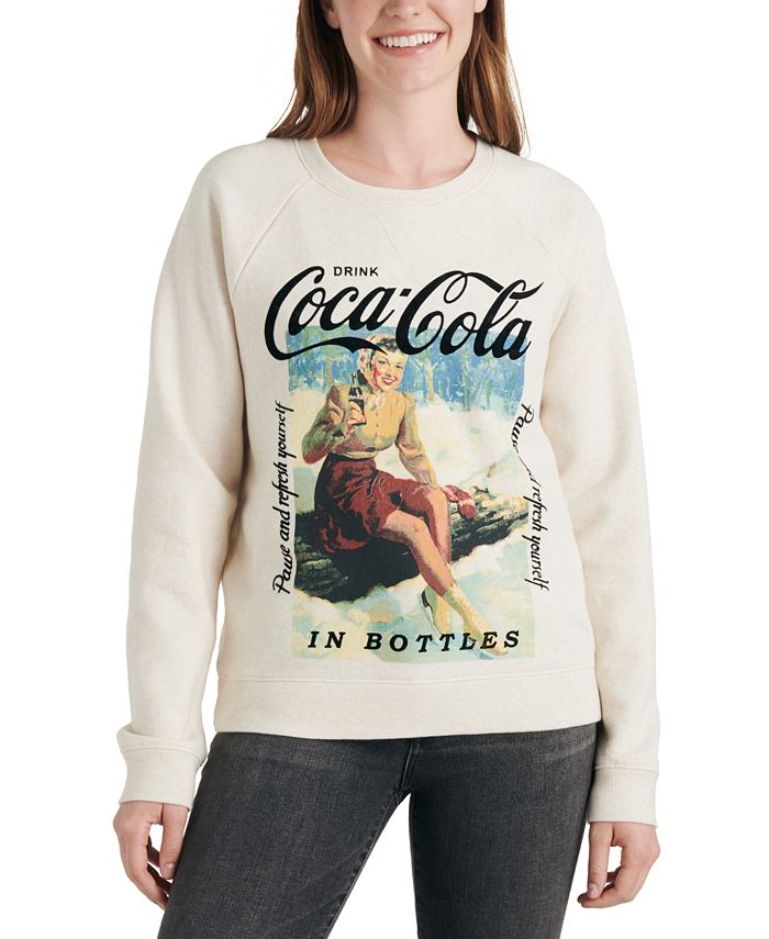 Lucky brand coca cola sweater shop