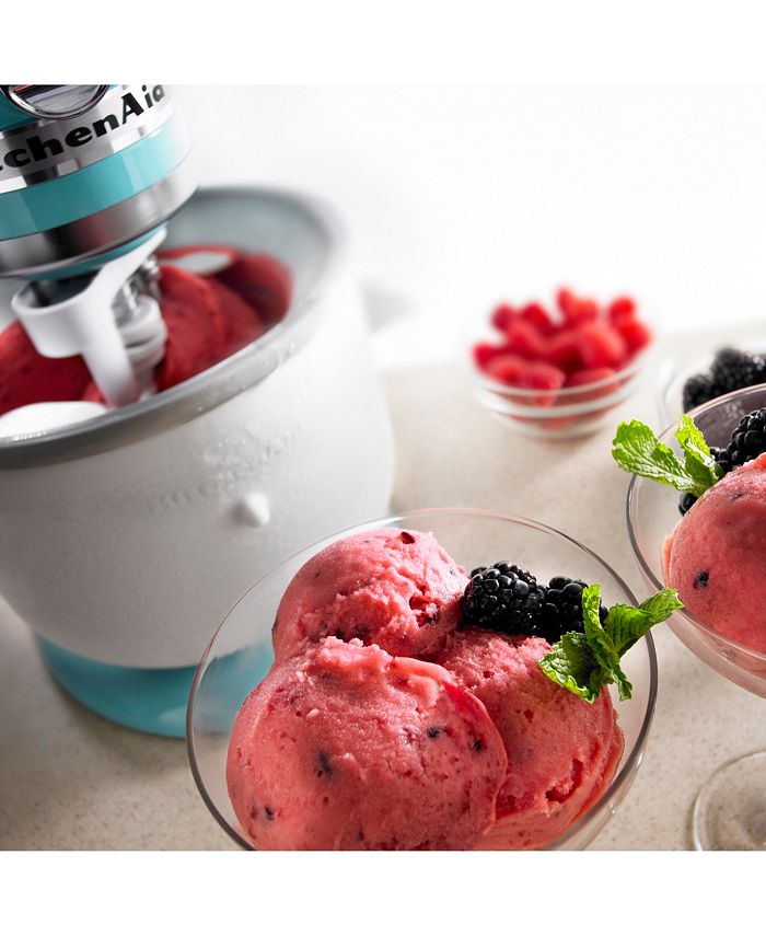 KitchenAid Ice Cream Maker Stand Mixer Attachment KICA0WH Macy's