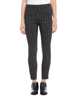 striped skinny pants