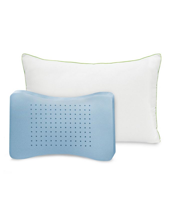 SensorPEDIC MemoryLOFT Deluxe Gusseted Pillow with Memory Foam Center