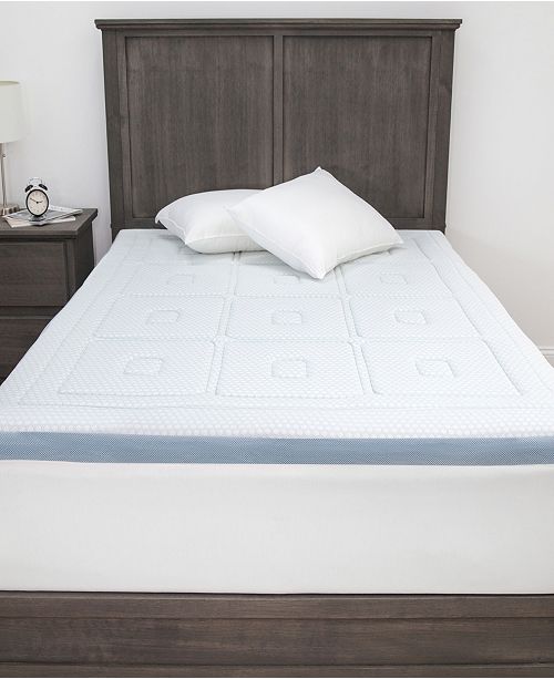 Sensorpedic Sensorcool 3 Inch Gel Infused Memory Foam Mattress