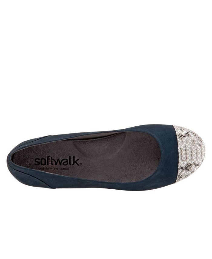 SoftWalk Sonoma Cap Toe Flats - Macy's