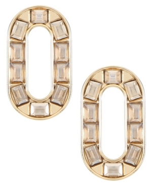 image of Trifari Gold-Tone Stud Earrings
