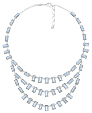 image of Trifari Silver-Tone Statement Necklace