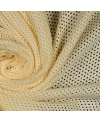 Southampton Home Lace Weave Teddy Bear Baby Blanket