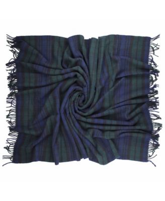 Tartan Tweed Fluffy Throw, 72" x 59"