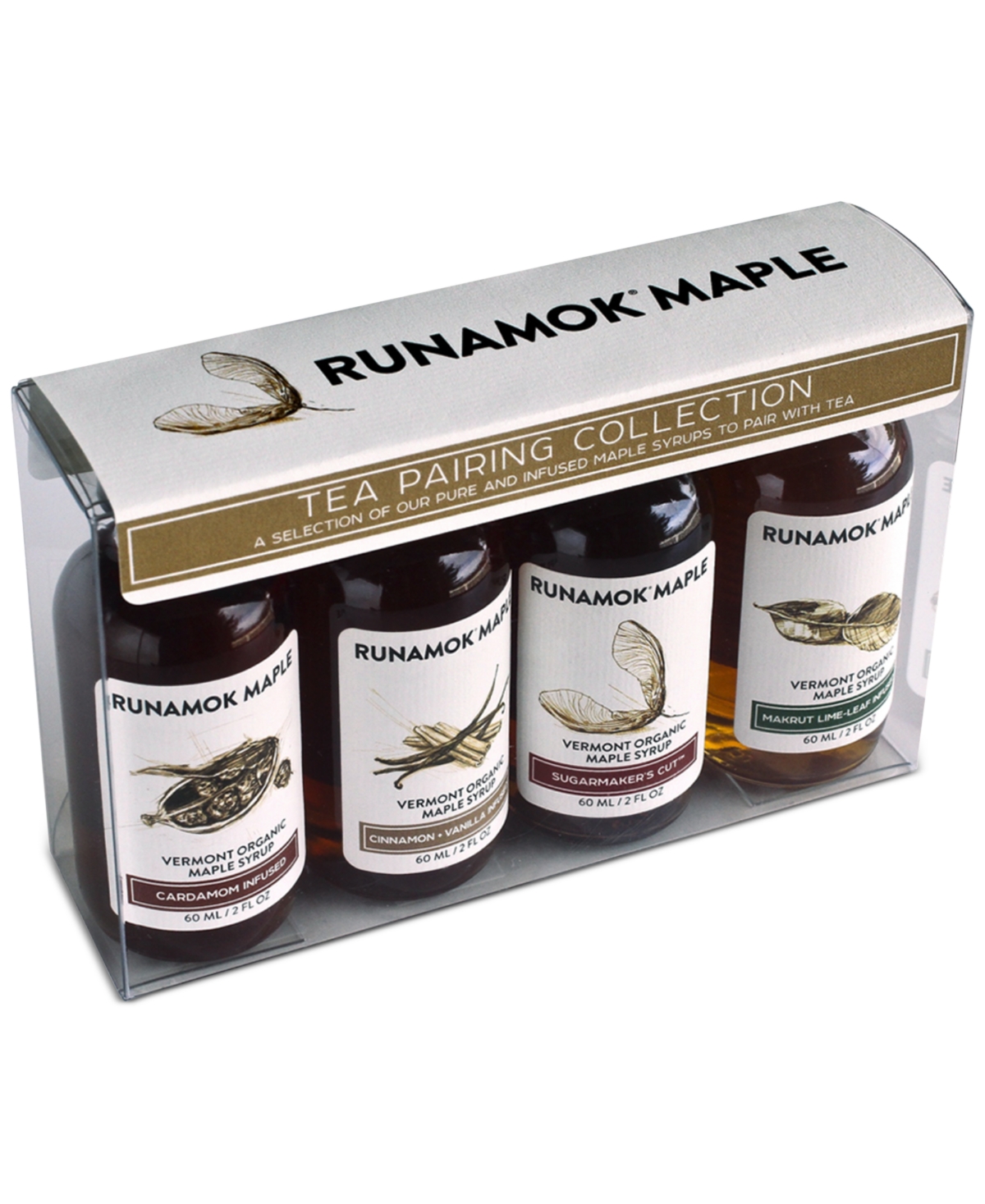 Runamok Maple Maple Syrup 4-piece Tea Pairing Collection