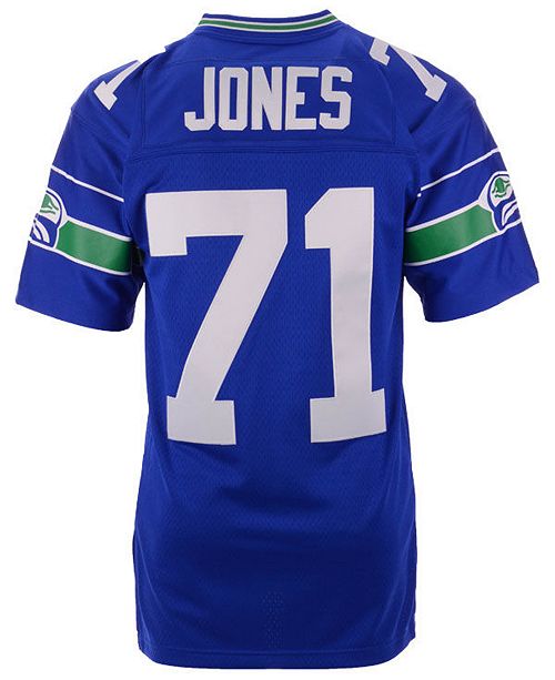 Mitchell Ness Men S Walter Jones Seattle Seahawks Replica