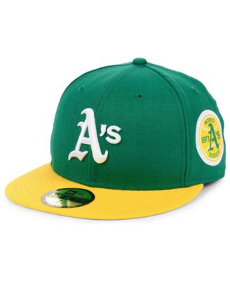 59fifty oakland athletics christmas world series patch hat