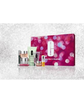 Clinique - 's Best and Brightest - Best-selling skin care and makeup in one must-have collection. $49.50 with any $29.50 Clinique purchase. A $225.50 value.