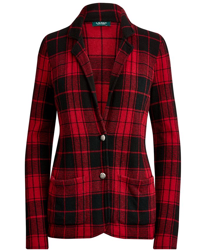 Lauren Ralph Lauren Tartan Blazer Macy's