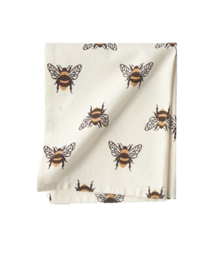 C & F Home C F Home Bumble Bee Napkin, Set Of 6 In White