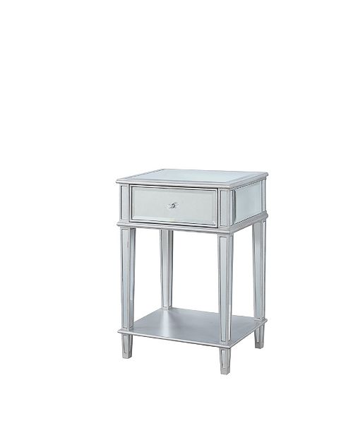 Coaster Home Furnishings Geneva 1 Drawer Rectangular Accent Table