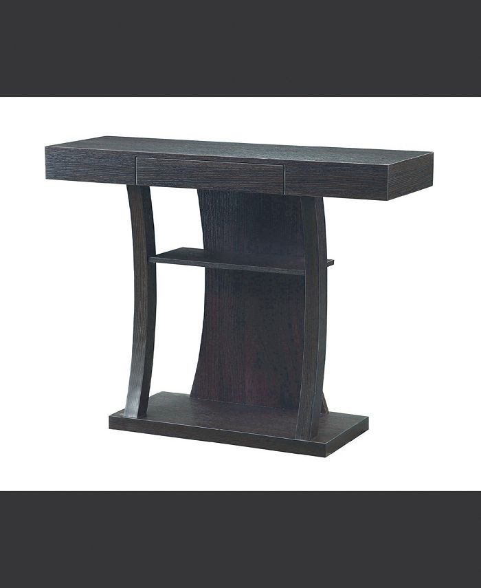 Coaster Home Furnishings Olathe TShaped Console Table with 2 Shelves Macy's