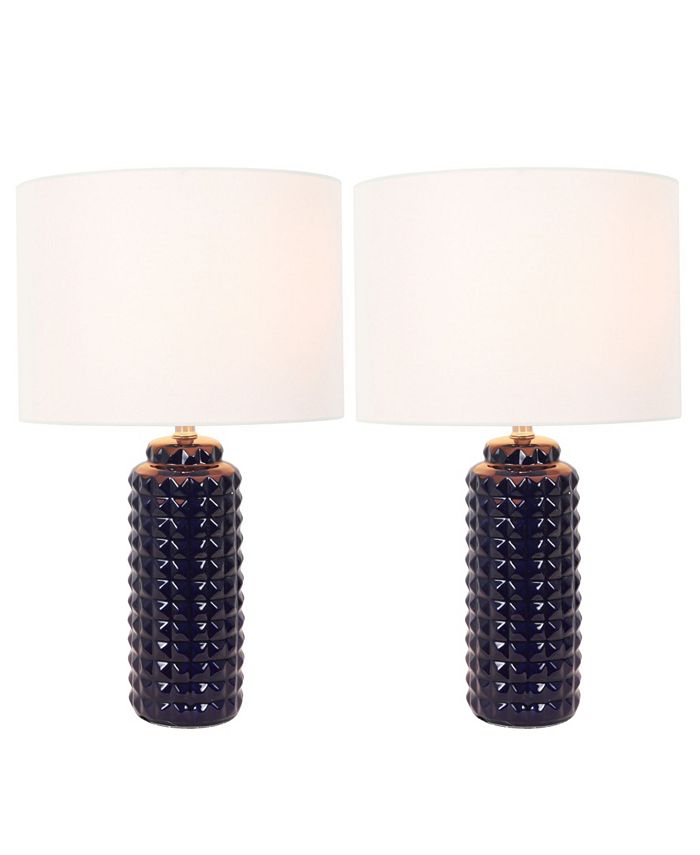 Jimco Lamp & Manufacturing Co Decor Therapy Pair of 24" Felix Led Table Lamps Set of 2 Macy's