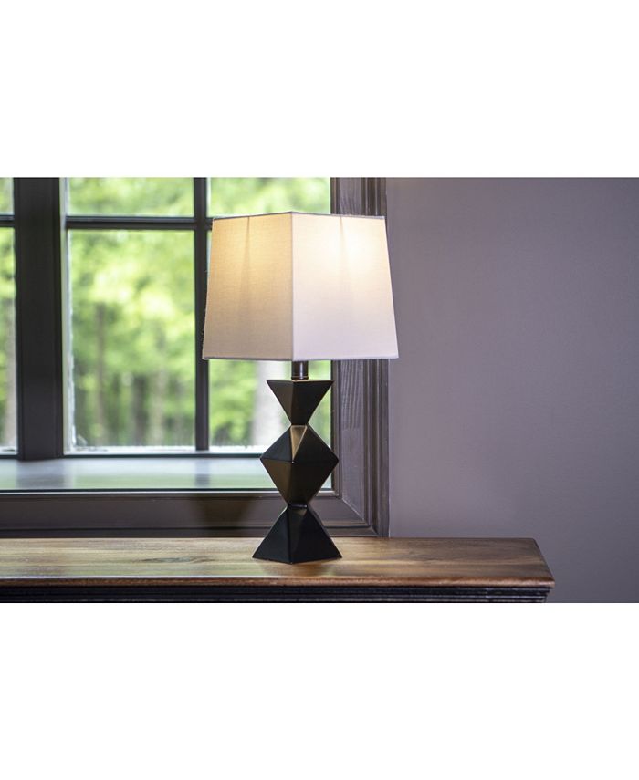 Jimco Lamp & Manufacturing Co Decor Therapy Knox Stacked Diamond Lamp