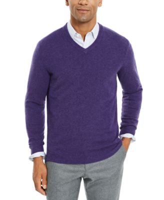 purple sweater mens