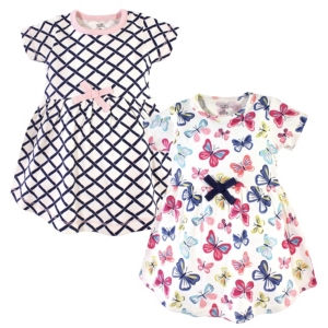 Touched by Nature Baby Girl Organic Dress 2 Pack