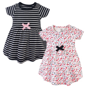 Touched by Nature Baby Girl Organic Dress 2 Pack