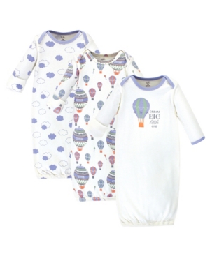 Touched by Nature Baby Girl Organic Gowns 3 Pack
