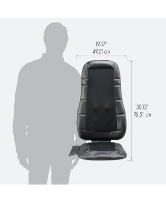 Brookstone C5 Shiatsu Massaging Seat Topper with Heat