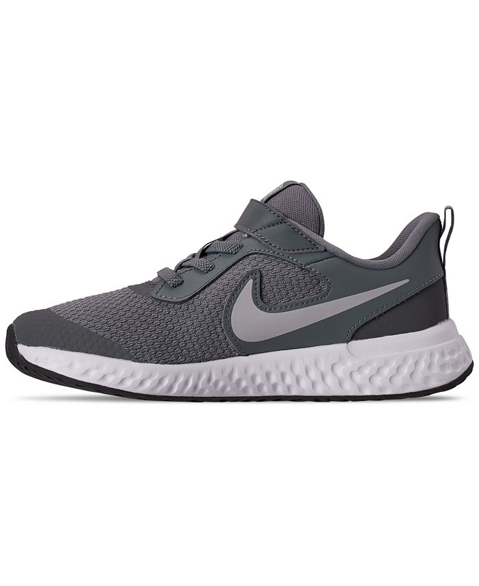 Nike Little Kids Revolution 5 Stay-Put Closure Running Sneakers from ...