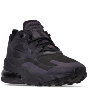 Nike Air Max 270 React Sneaker In Black/oil Grey/oil Grey/b