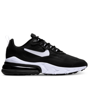 Nike Air Max 270 React Low-top Sneakers In Black/white-black