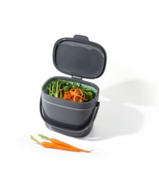 1.75 Gallon Compost Bin, Charcoal