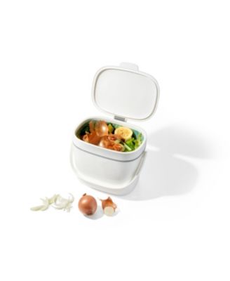 1.75 Gallon Compost Bin, White