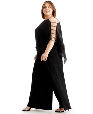 macys plus size jumpsuits for evening