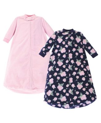 Baby Girls Long-Sleeve Fleece Sleeping Bag