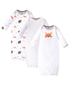 Touched by Nature Baby Girl Organic Gowns 3 Pack