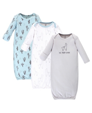 Touched by Nature Baby Girl Organic Gowns 3 Pack