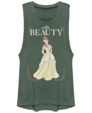 image of Disney Juniors- Princesses His Beauty Festival Muscle Tank Top