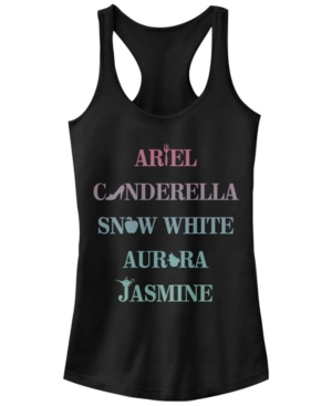 Disney Juniors' Princesses Princess Icons Ideal Racerback Tank Top