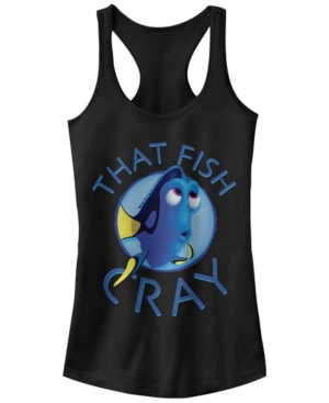 Disney Pixar Juniors' Finding Dory I Am Cray Ideal Racerback Tank Top