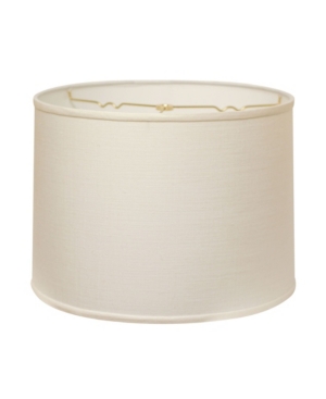 Macy's Cloth Wire Slant Retro Drum Softback Lampshade With Washer Fitter Collection In White