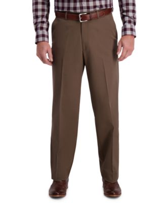 Haggar Men's W2W PRO Relaxed-Fit Flat 