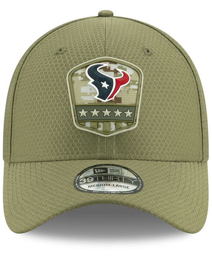 New Era Houston Texans OnField Salute To Service 39THIRTY Cap Macy's