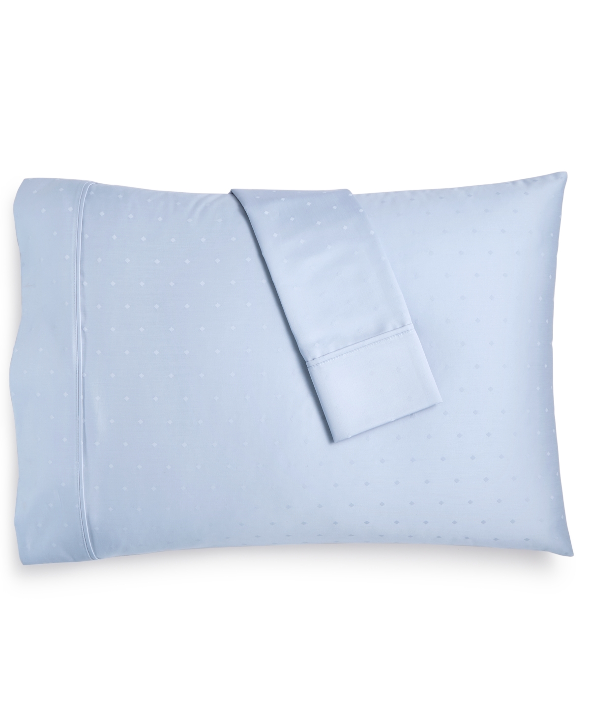 Bergen House Diamond Dot 100% Certified Egyptian Cotton 1000 Thread Count Pillowcase Pair, Standard Bedding
