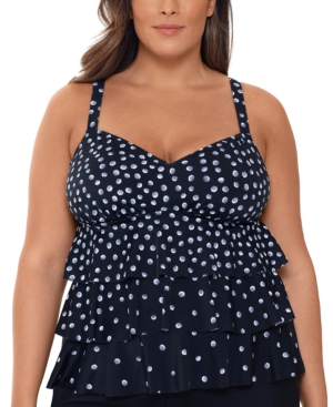 Swim Solutions Swim Solutions Plus Size Galactica Printed Tiered Tankini Top Created For Macy S Women S Swimsuit From Macys Com Shefinds If you want to sellplus size swimwear macy'sthen you will find them in plenty from ericdress.com. shefinds