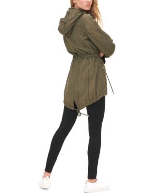 women's utility jacket with hood