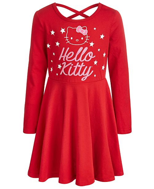 Hello Kitty Toddler Girls Stars Skater Dress Reviews All Girls
